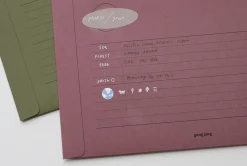 A4 Analogue Archiving Pocket Holder