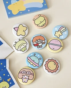 Alien & Space Friends Mystery Button Pin