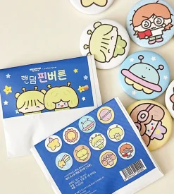 Alien & Space Friends Mystery Button Pin