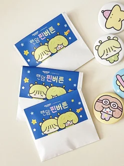 Alien & Space Friends Mystery Button Pin