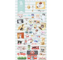 Alley Cat Deco Sticker
