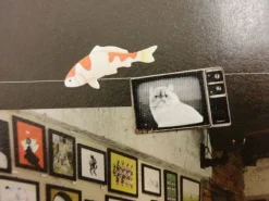 Alley Cat Deco Sticker