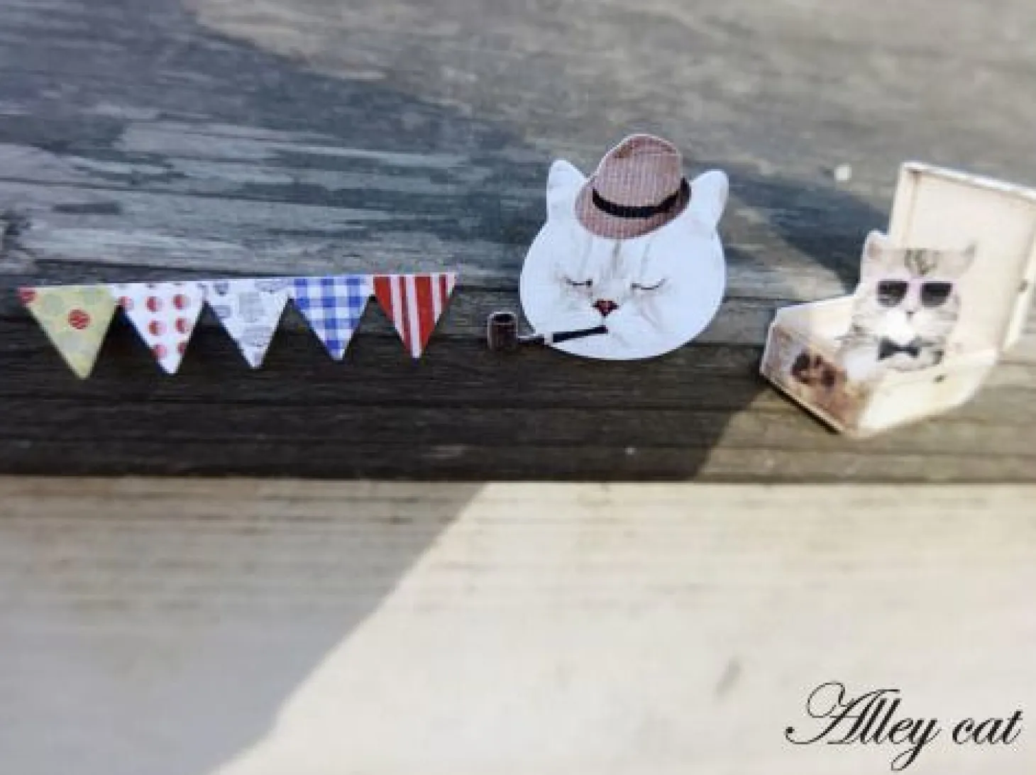 Alley Cat Deco Sticker