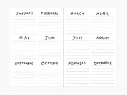 All Season Drawing Daily Planner