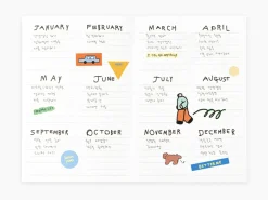 All Season Drawing Daily Planner