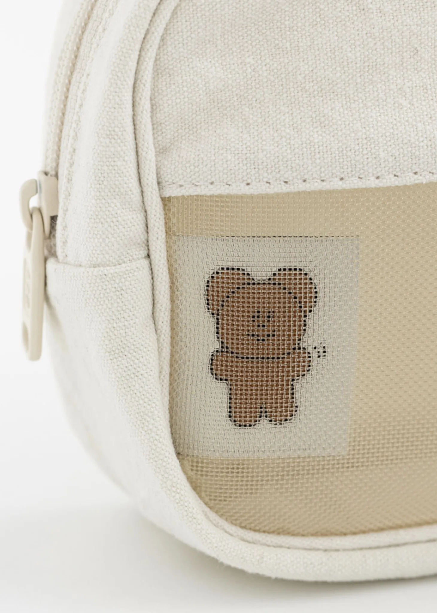 All Smiles Mesh Block Pouch