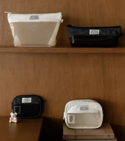 All Smiles Mesh Block Pouch