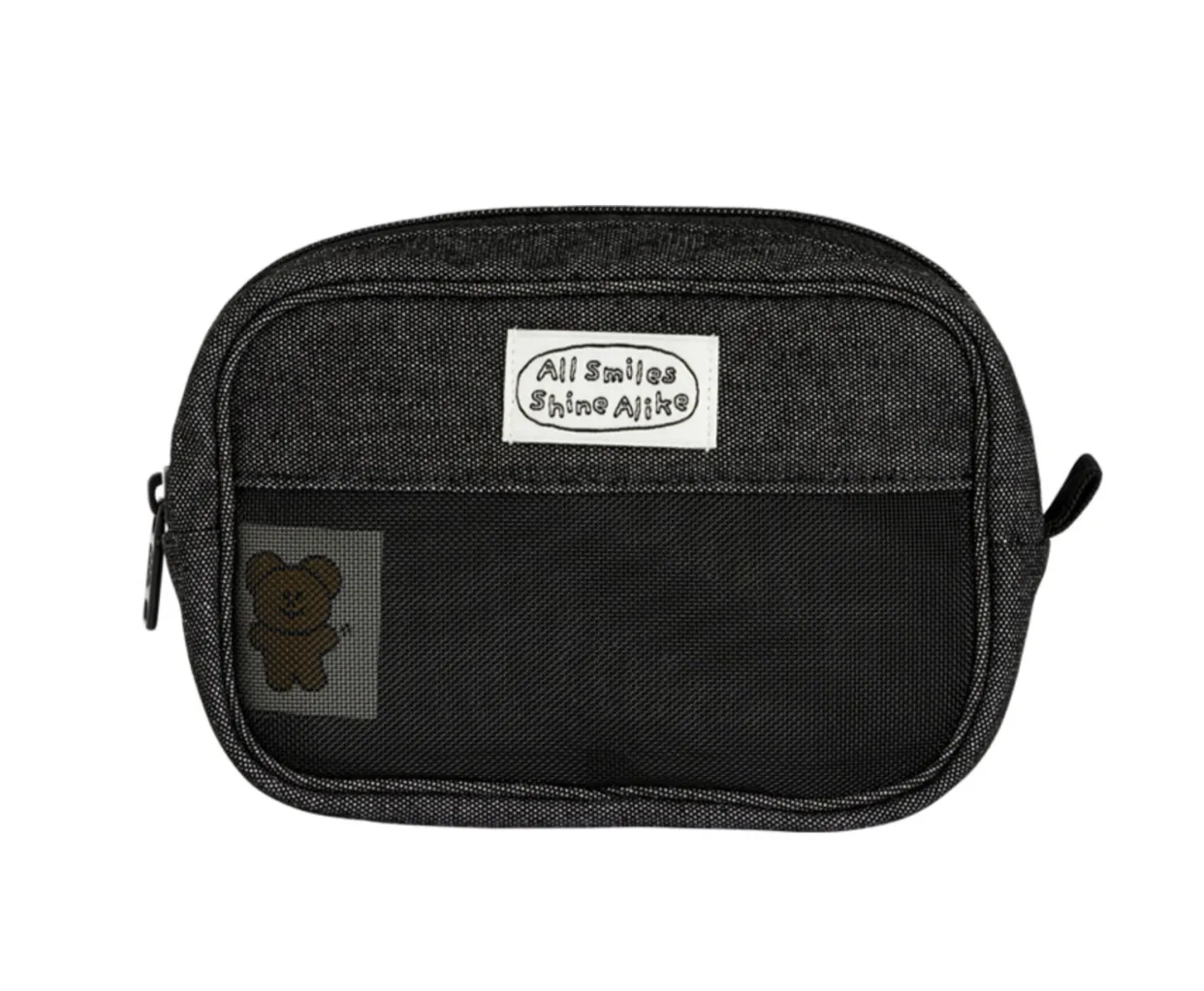 All Smiles Mesh Block Pouch