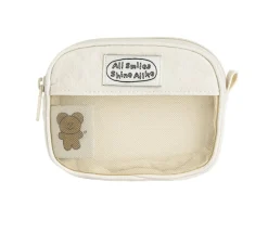 All Smiles Mesh Card Pouch