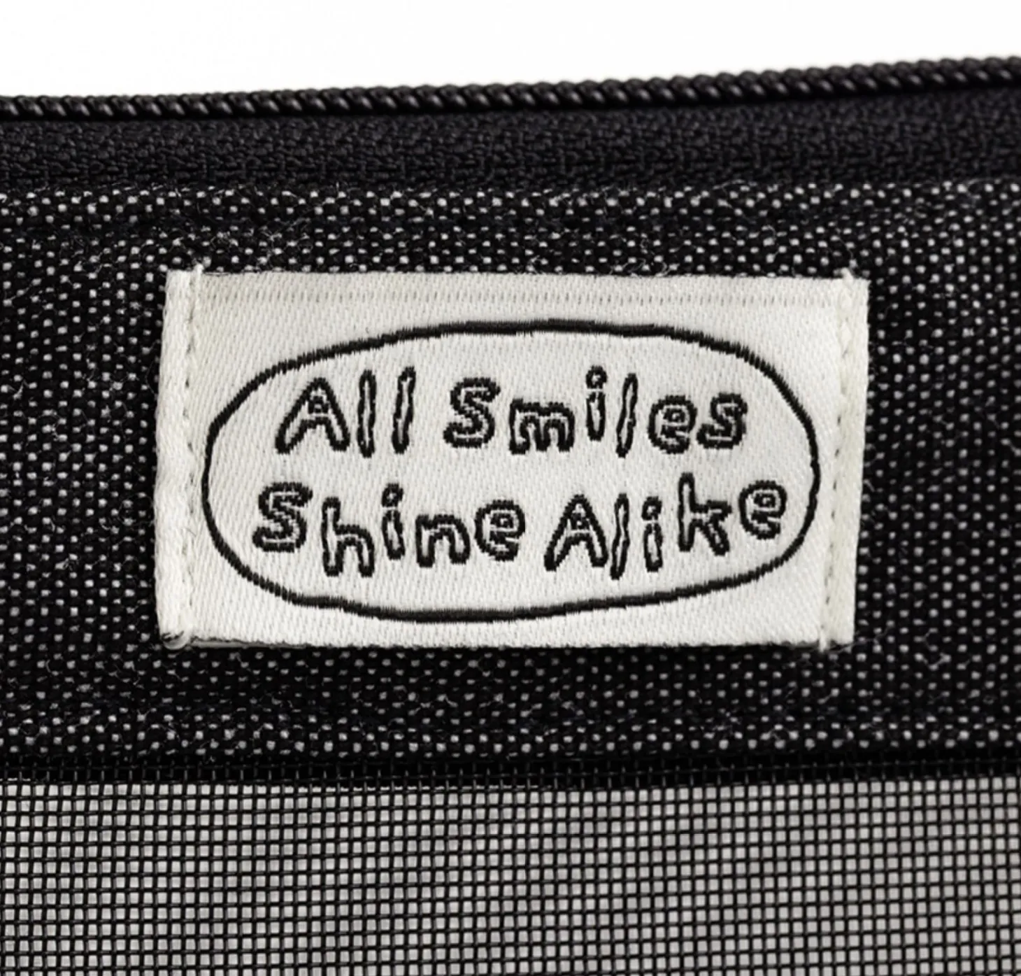All Smiles Mesh Pencil Pouch