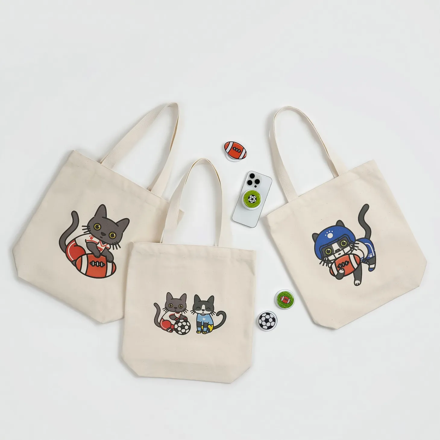 All-Star Sports Cat Tote Bag