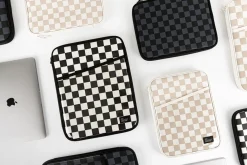 A Low Hill Check Pattern 13 in. Laptop Pouch