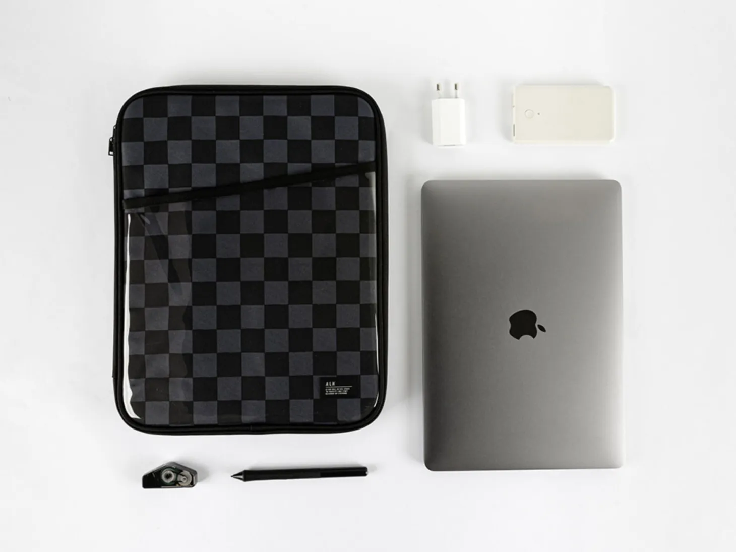 A Low Hill Check Pattern 13 in. Laptop Pouch