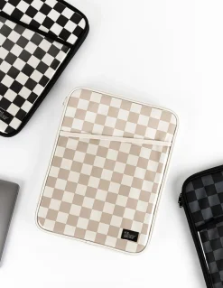 A Low Hill Check Pattern 13 in. Laptop Pouch