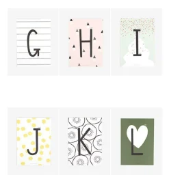 Alphabet Poster