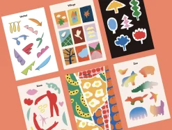 Alphabet Themed Sticker v3