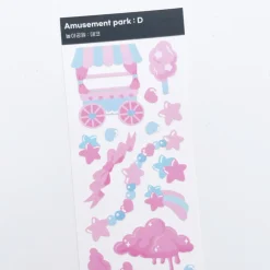 Amusement Park Slim Sticker