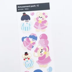 Amusement Park Slim Sticker