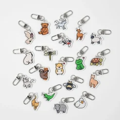 Animal Acrylic Key Ring