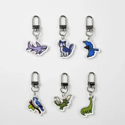 Animal Acrylic Key Ring v2