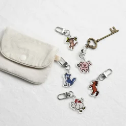 Animal Acrylic Key Ring v2