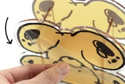 Animal Friends Acrylic Pen Holder