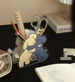 Animal Friends Acrylic Pen Holder