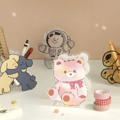 Animal Friends Acrylic Pen Holder