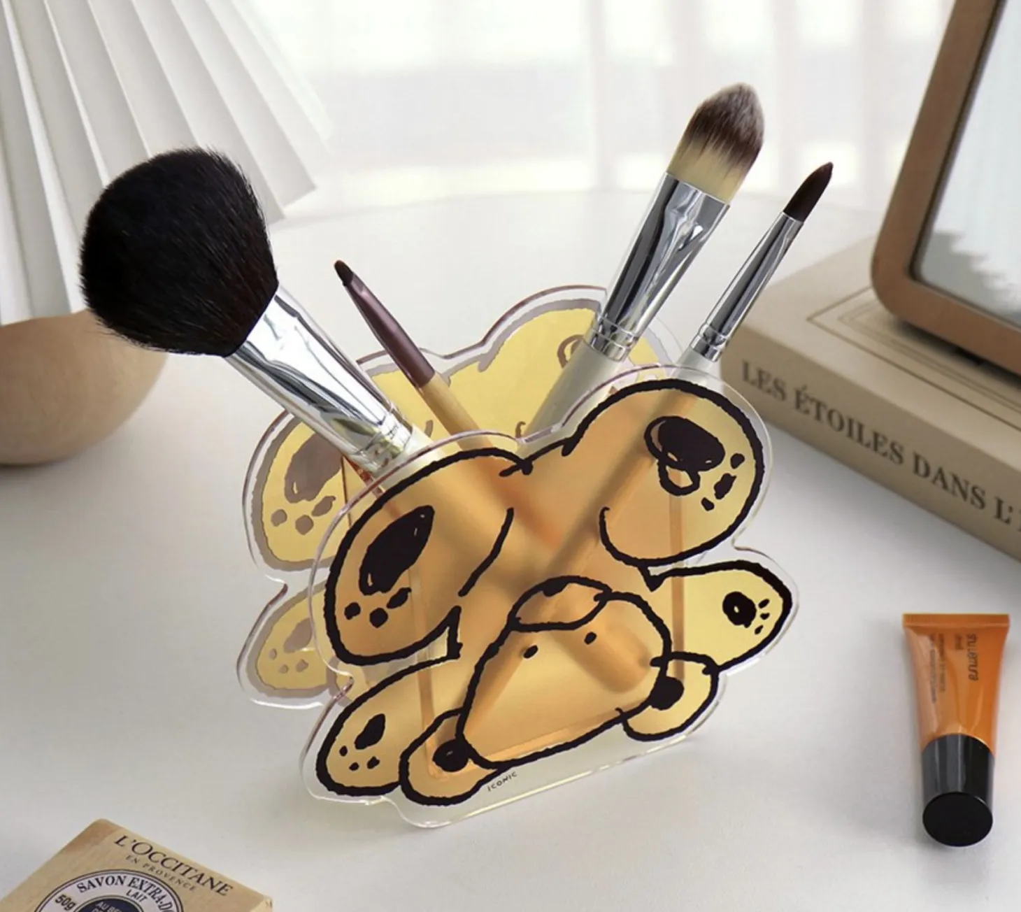 Animal Friends Acrylic Pen Holder