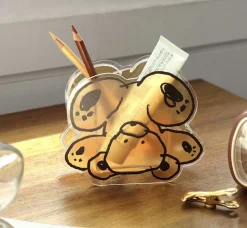 Animal Friends Acrylic Pen Holder