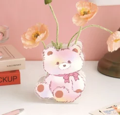 Animal Friends Acrylic Pen Holder