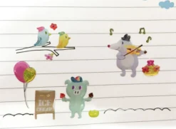 Animal Friends Deco Sticker