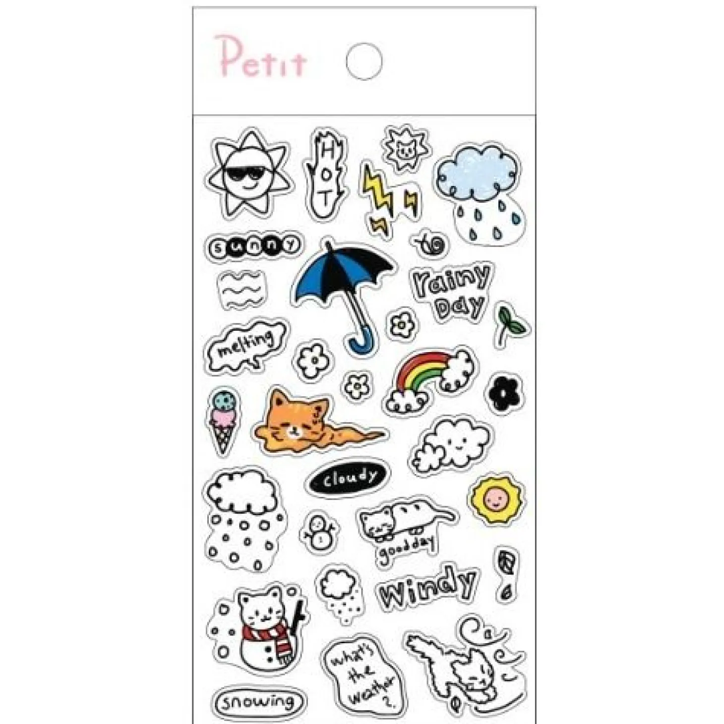 Animal Friends Drawing Sticker