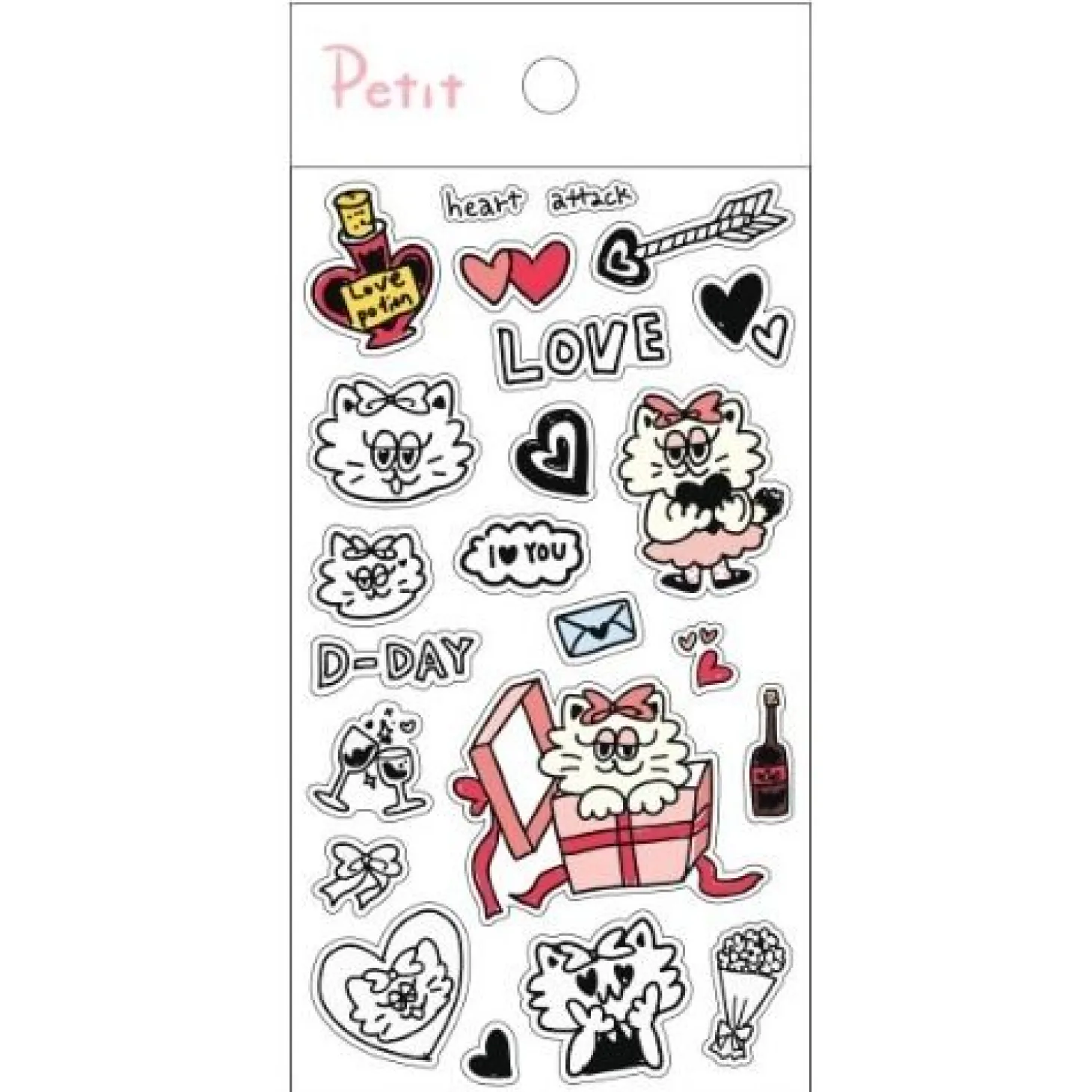 Animal Friends Drawing Sticker
