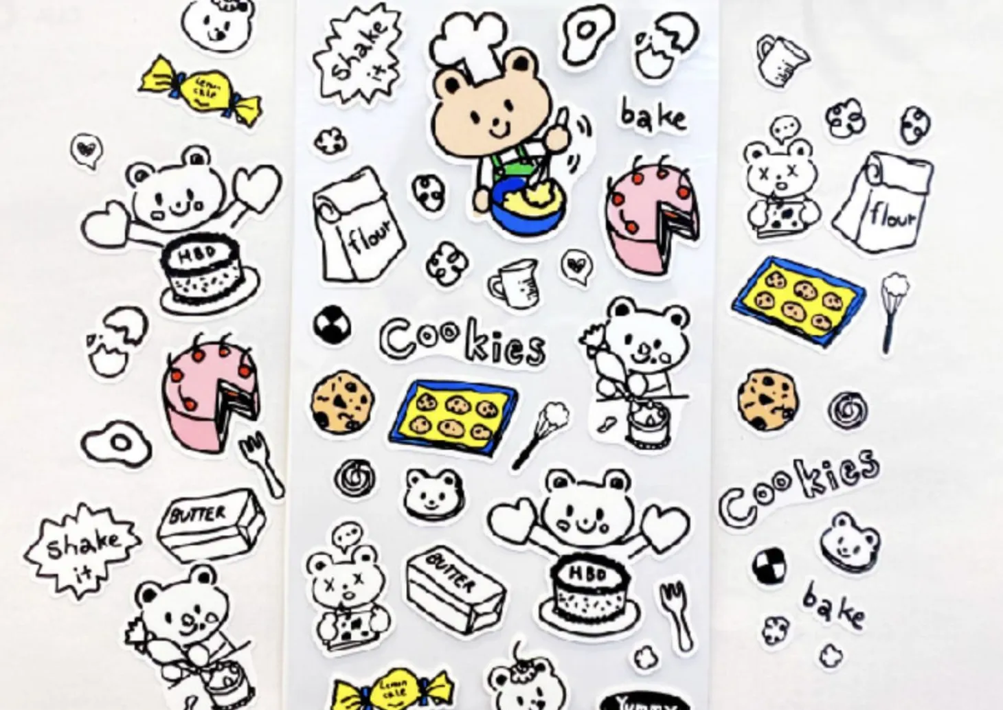 Animal Friends Drawing Sticker