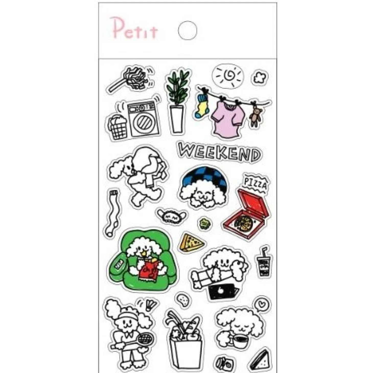 Animal Friends Drawing Sticker
