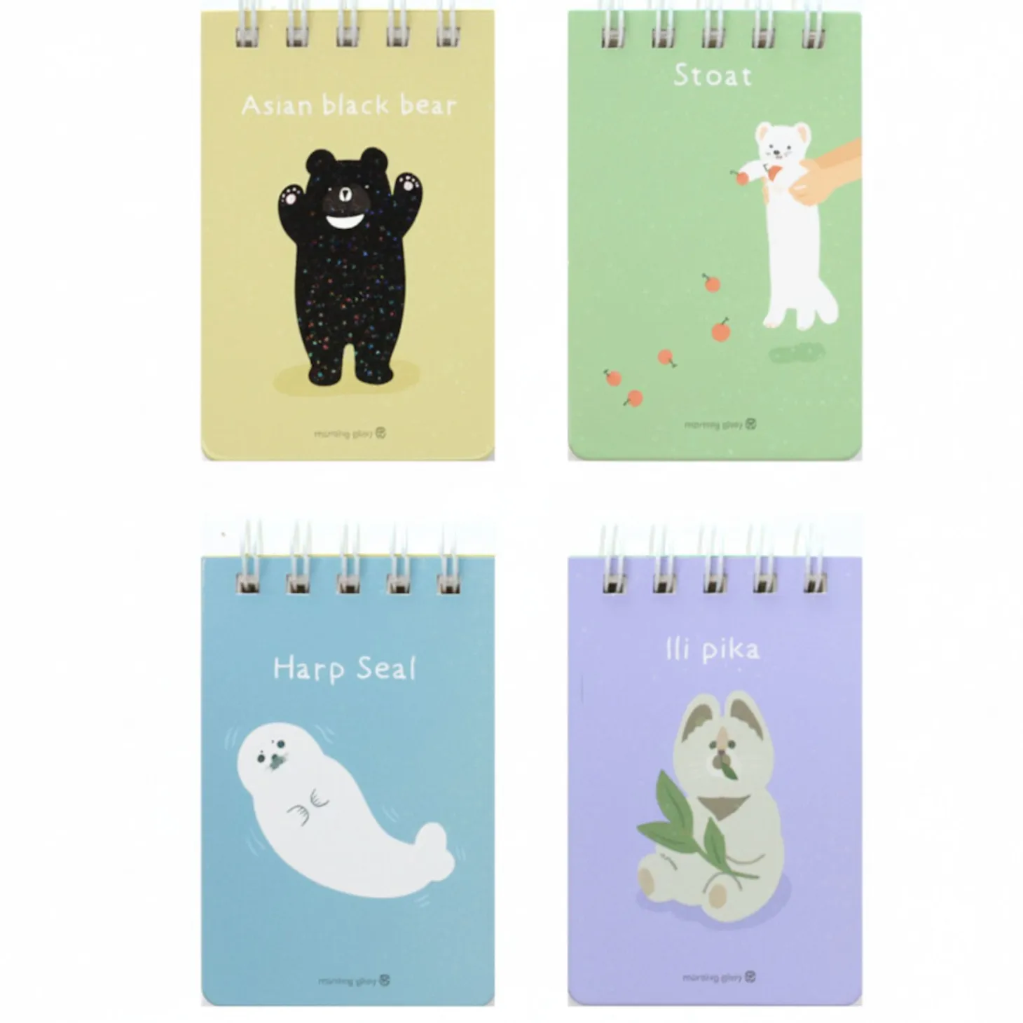 Animal Friends Pocket Flip Notebook