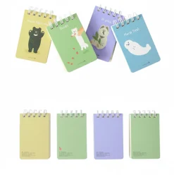 Animal Friends Pocket Flip Notebook