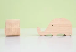 Animal Wood Phone Stand