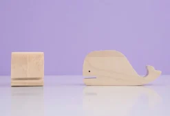 Animal Wood Phone Stand