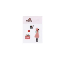 Anne Epoxy Sticker
