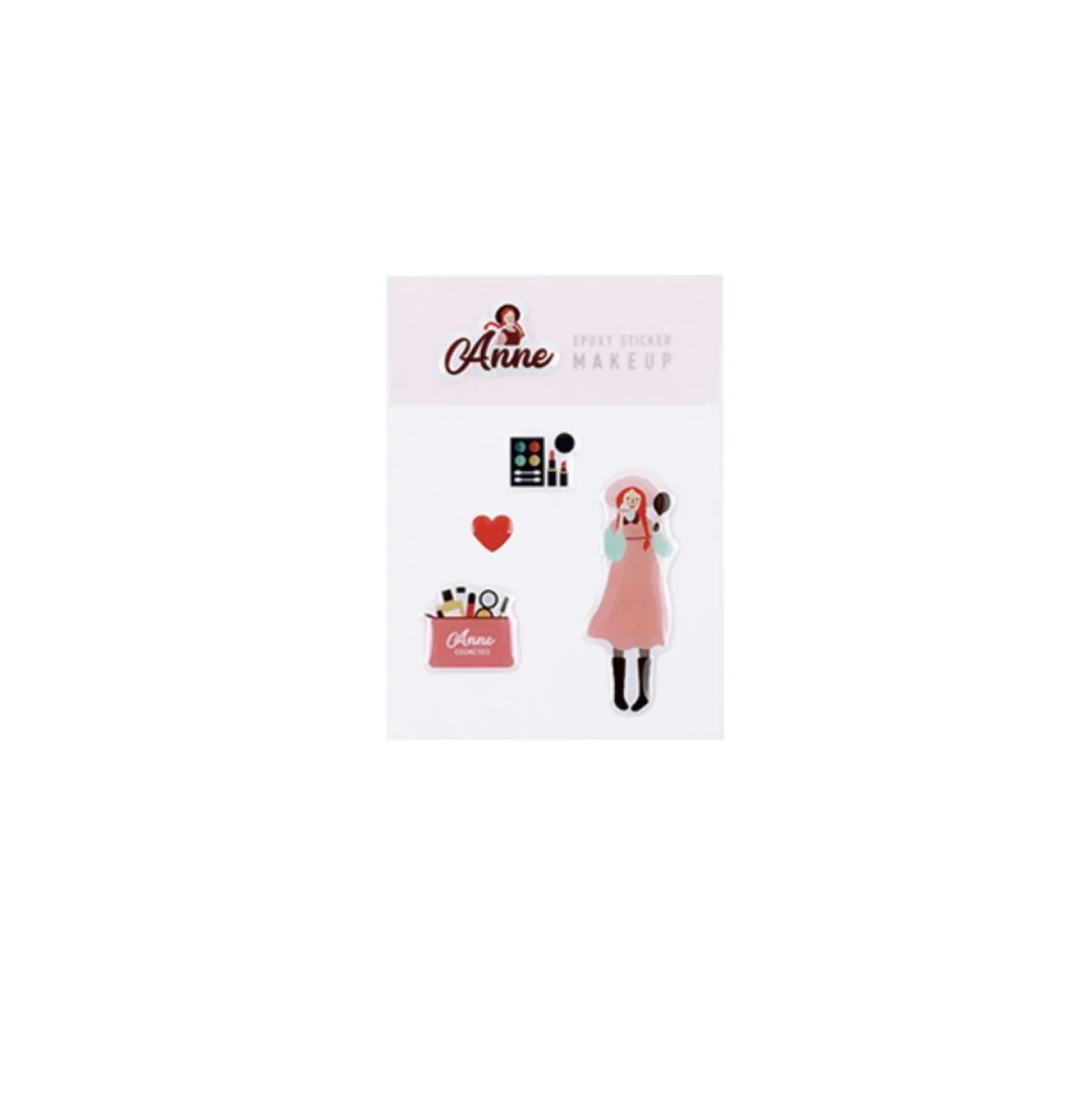 Anne Epoxy Sticker