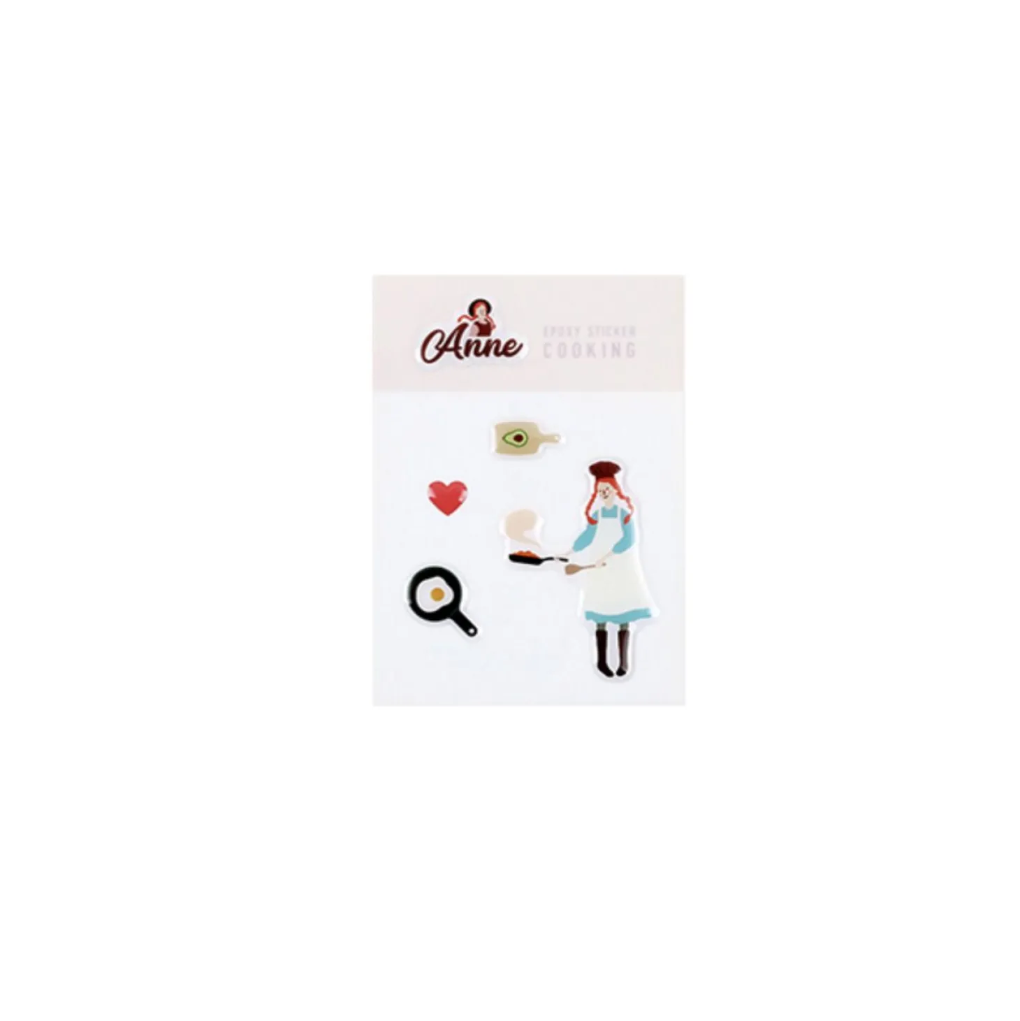 Anne Epoxy Sticker