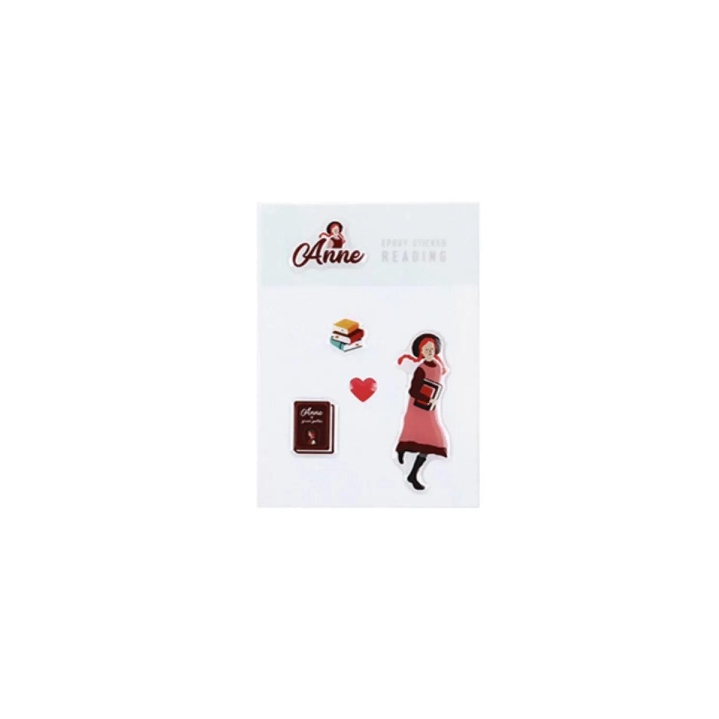 Anne Epoxy Sticker