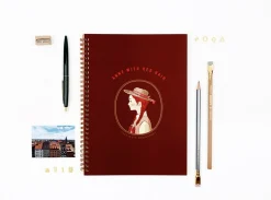 Anne with Red Hair Spiral Notebook