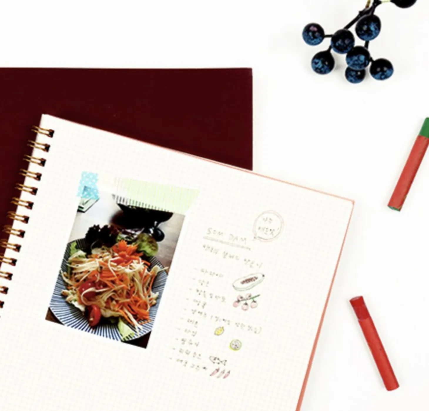 Anne with Red Hair Spiral Notebook