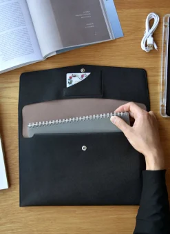 A4 Pocket Document Clutch