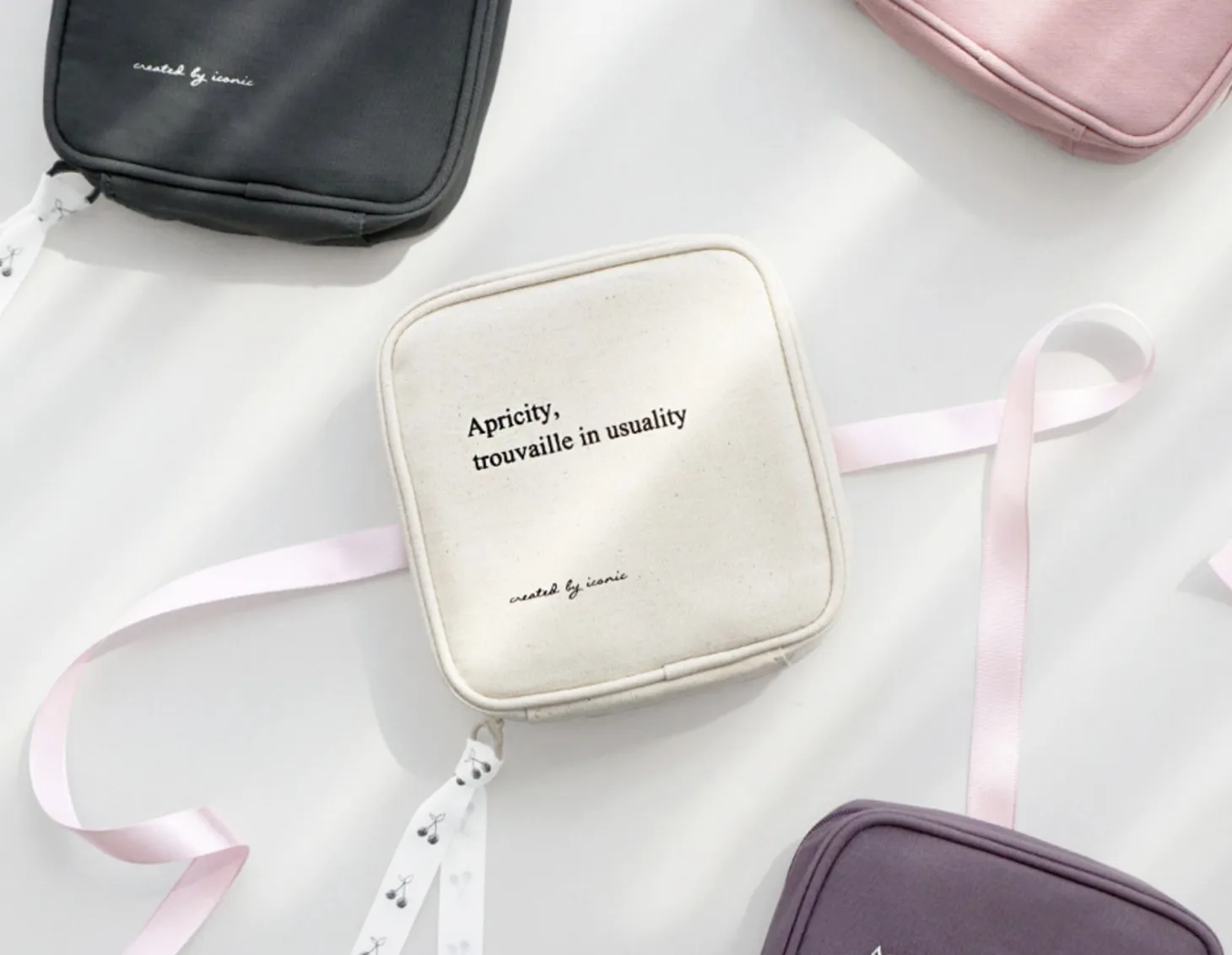 Apricity Cotton Cable Pouch
