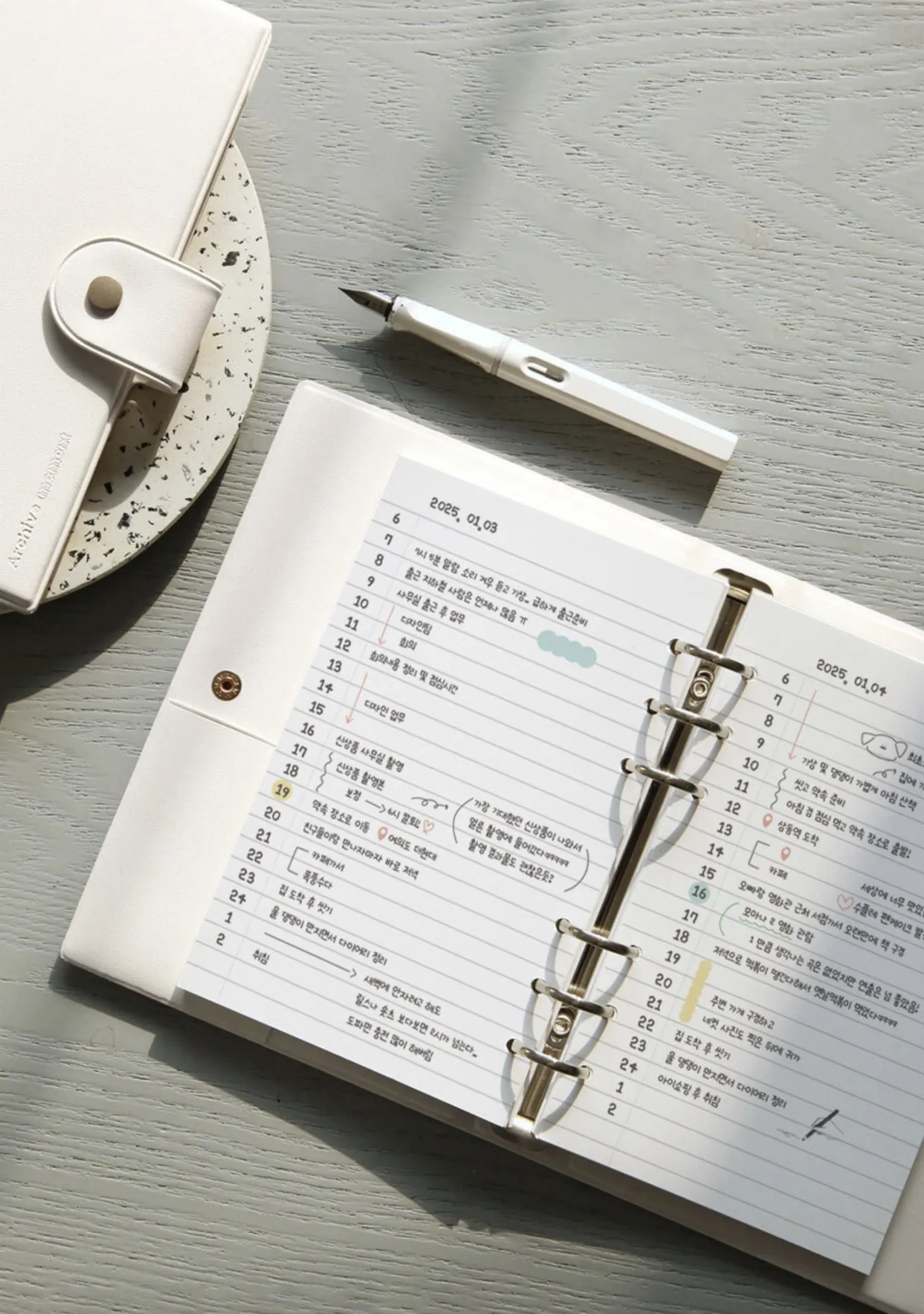 Archive Moment A6 6 Ring Binder