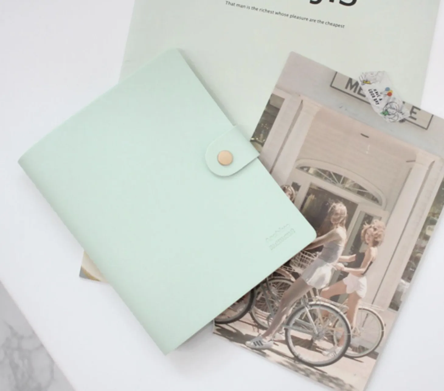 Archive Moment 4x6 Button Photo Album